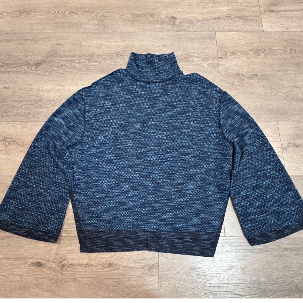 We The Free Free People Sunny Days Turtleneck Boxy Top Medium M Sweater
